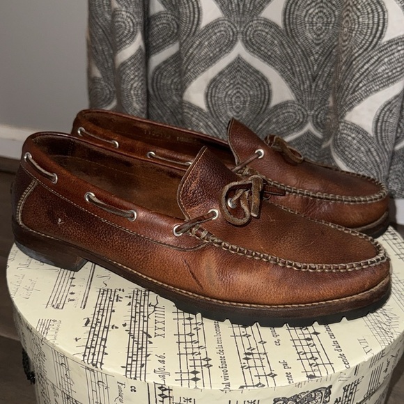 Gucci Leather Boat Shoes SZ EU44 - Picture 4 of 10